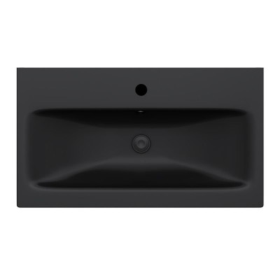 Раковина AM.PM Gem 75 M90WCC0752BM Черная матовая
