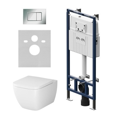 Унитаз с инсталляцией Am.Pm Gem IS100251.901701