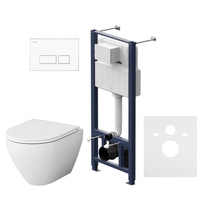 Комплект унитаза с инсталляцией AM.PM Spirit V2.0 Fl...