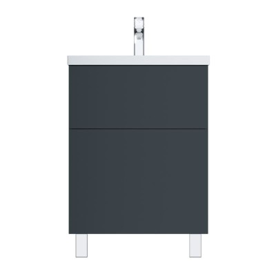 Тумба под раковину AM.PM Gem 60 M90FSX06022GM32 Граф...