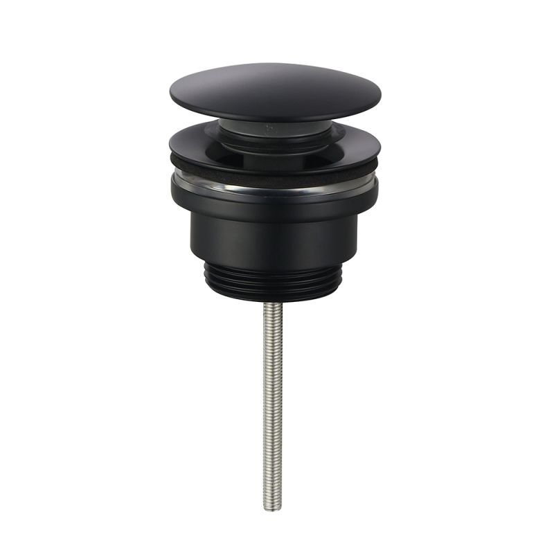 Донный клапан AQUAme AQM7003MB click-clack Черный матовый Донный клапан AQUAme AQM7003MB click-clack Черный матовый