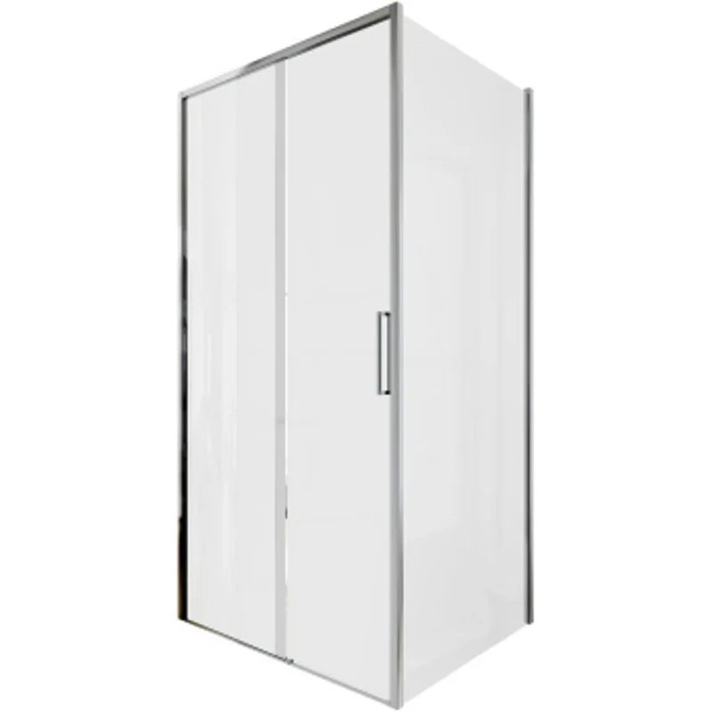 Душевой уголок Aquanet Pleasure Evo 100x100 AE65-100x100-CT профиль хром, прозрачное стекло Душевой уголок Aquanet Pleasure Evo 100x100 AE65-100x100-CT профиль хром, прозрачное стекло