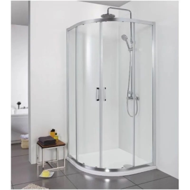 Душевой уголок Aquanet Alfa NAA2142 90x90, R550, прозрачное стекло Душевой уголок Aquanet Alfa NAA2142 90x90, R550, прозрачное стекло