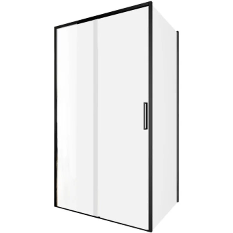 Душевой уголок Aquanet Pleasure Evo 110x90 AE65-110x90-BT профиль черный, прозрачное стекло Душевой уголок Aquanet Pleasure Evo 110x90 AE65-110x90-BT профиль черный, прозрачное стекло