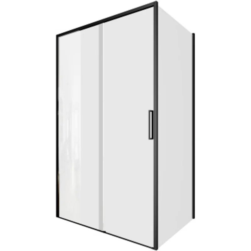 Душевой уголок Aquanet Pleasure Evo 120x80 AE65-120x80-BT профиль черный, прозрачное стекло Душевой уголок Aquanet Pleasure Evo 120x80 AE65-120x80-BT профиль черный, прозрачное стекло