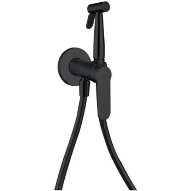 Смеситель с гигиеническим душем Aquanet Passion AF300-52B (с внутренней частью) Смеситель с гигиеническим душем Aquanet Passion AF300-52B (с внутренней частью)
