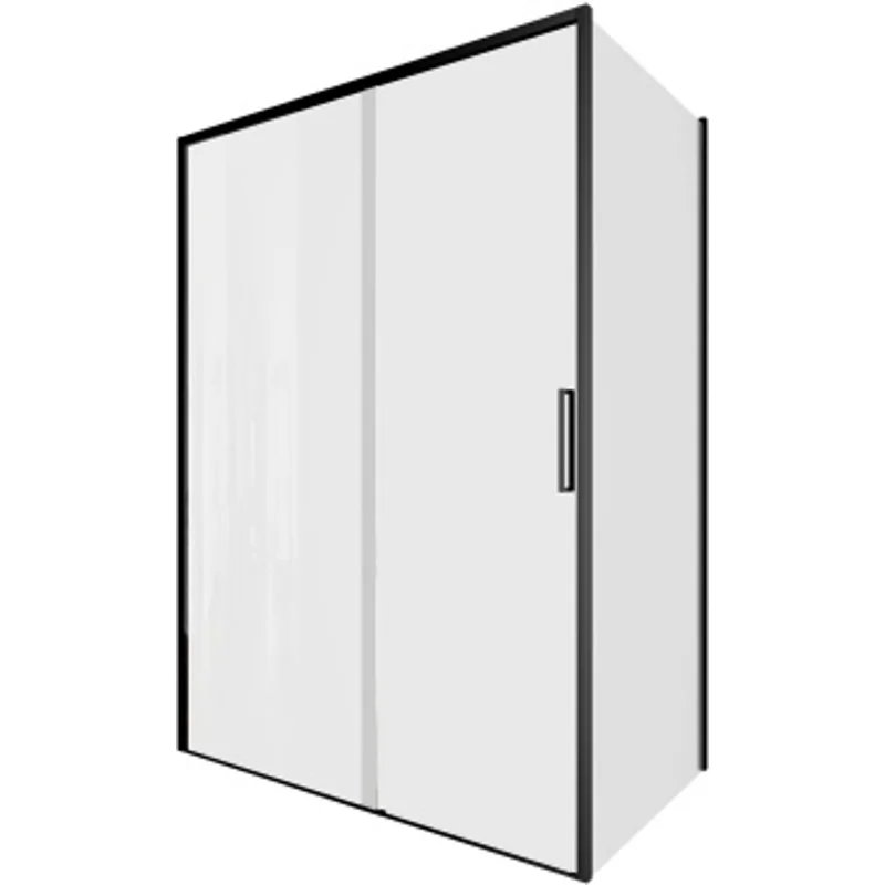 Душевой уголок Aquanet Pleasure Evo 140x90 AE65-140x90-BT профиль черный, прозрачное стекло Душевой уголок Aquanet Pleasure Evo 140x90 AE65-140x90-BT профиль черный, прозрачное стекло