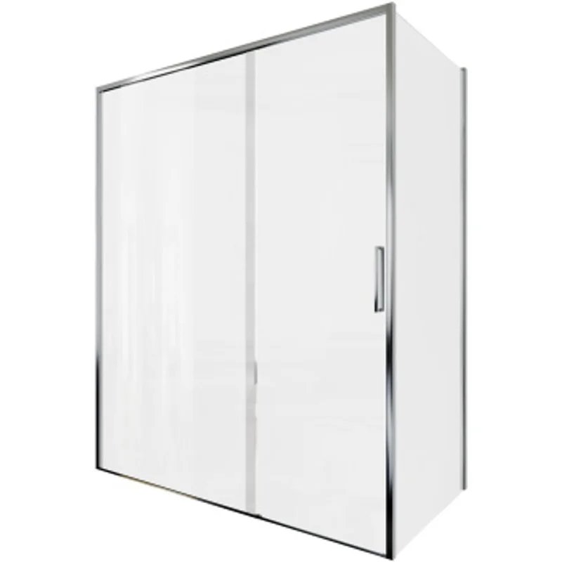 Душевой уголок Aquanet Pleasure Evo 160x100 AE65-160x100-CT профиль хром, прозрачное стекло Душевой уголок Aquanet Pleasure Evo 160x100 AE65-160x100-CT профиль хром, прозрачное стекло