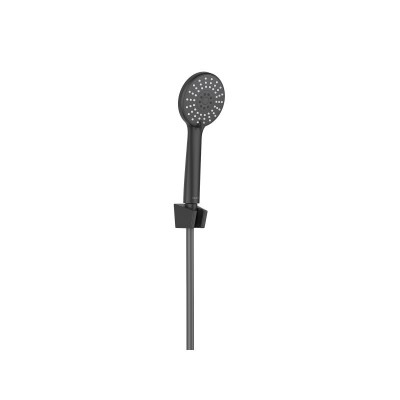 Душевой набор 100 3 jet AQUATEK, матовый черный AQ20...