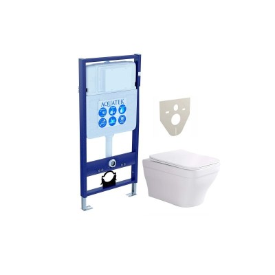 Комплект унитаза с инсталляцией Aquatek Set Aquatek ...