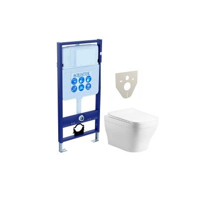 Комплект унитаза с инсталляцией Aquatek Set Aquatek ...