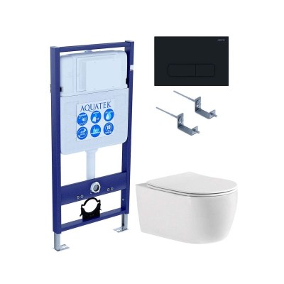 Комплект унитаза с инсталляцией Aquatek Set Aquatek ...
