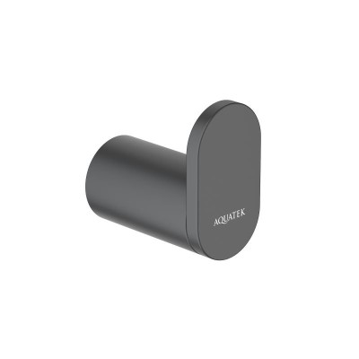 Крючок Aquatek, матовый черный AQ4425MB ЛИРА