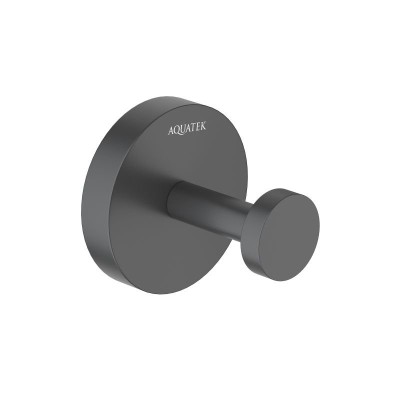 Крючок Aquatek, матовый черный AQ4601MB БЕТТА