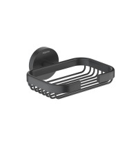 Мыльница решетка Aquatek, матовый черный A...