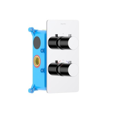 Термостатический смеситель для ванны (внешняя и скры...