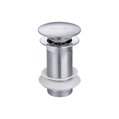 Донный клапан Aquatek AQ6000CR click-clack Хром