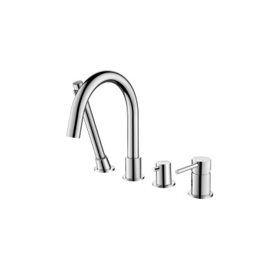 Смеситель на борт ванны на 4 отв. Aquatek AQ1348CR Е...