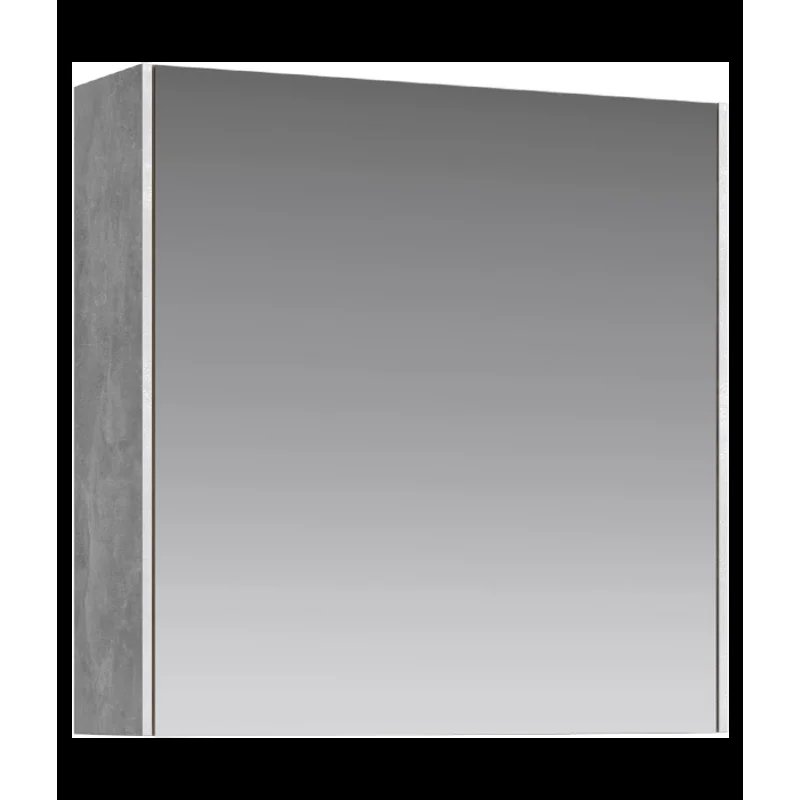 Зеркальный шкаф Aqwella Mobi 60 см, бетон светлый, MOB0406+MOB0717BS Зеркальный шкаф Aqwella Mobi 60 см, бетон светлый, MOB0406+MOB0717BS