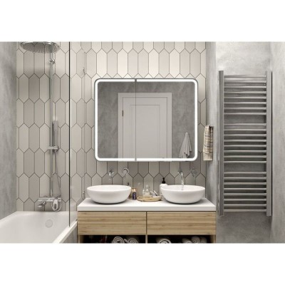 Зеркало-шкаф с подсветкой ART&MAX PLATINO AM-Pla...