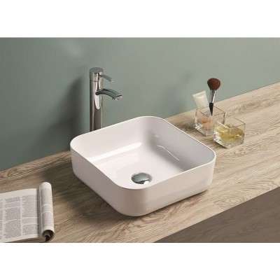 Раковина керамическая накладная Art&Max AM-78110