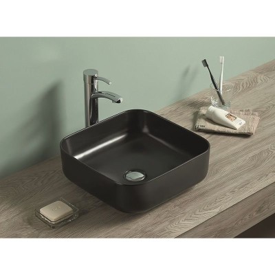 Раковина керамическая накладная Art&Max AM-78110-MB