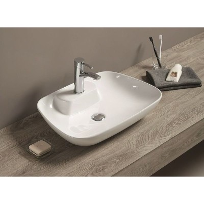 Раковина керамическая накладная Art&Max AM-78358