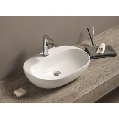 Раковина керамическая накладная Art&Max AM-78375