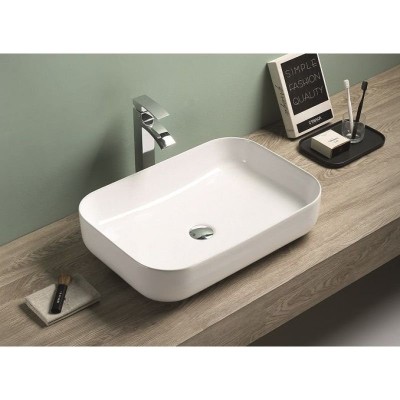 Раковина керамическая накладная Art&Max AM-78565