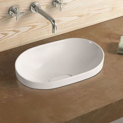 Раковина керамическая полувстраиваемая Art&Max A...