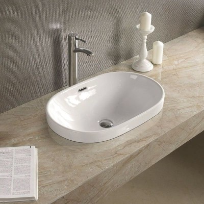 Раковина керамическая полувстраиваемая Art&Max A...