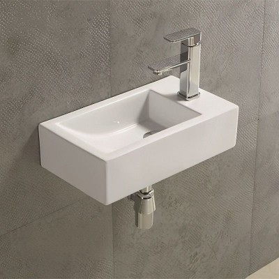 Раковина керамическая, чаша слева Art&Max AM-4849-L