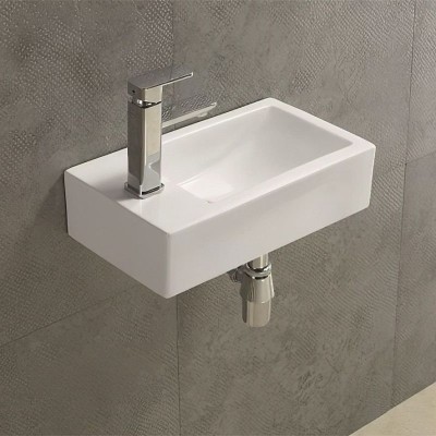 Раковина керамическая накладная Art&Max AM-7948-R