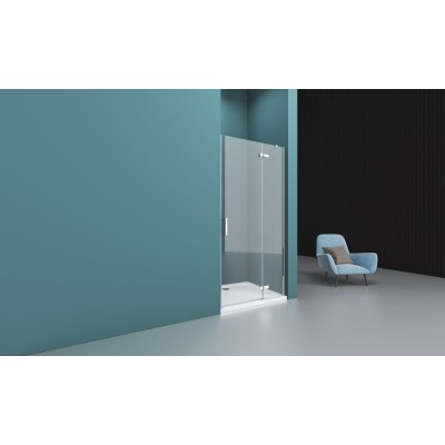 Душевая дверь BelBagno KRAFT-B-12-60/60-C-Cr-R