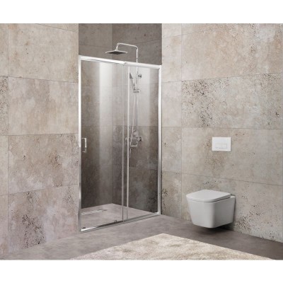 Душевая дверь BelBagno UNIQUE-BF-1-100/115-C-Cr