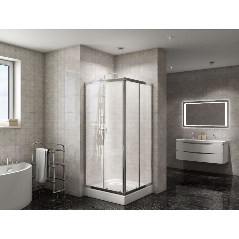Душевой уголок BelBagno DUE-A-2-90-C-Cr Душевой уголок BelBagno DUE-A-2-90-C-Cr
