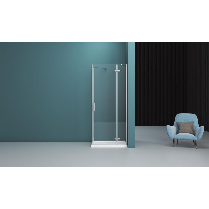 Душевой уголок BelBagno KRAFT-AH-12-100/90-C-Cr-R Душевой уголок BelBagno KRAFT-AH-12-100/90-C-Cr-R