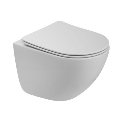 Чаша подвесного безободкового унитаза Belbagno со см...