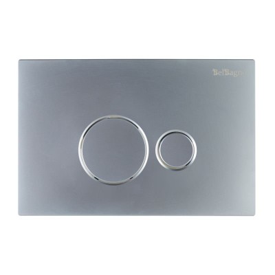 Кнопка смыва BelBagno BB040CR.MAT, матовый хром
