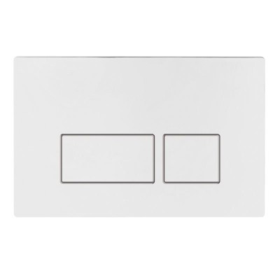 Кнопка смыва BelBagno BB042BL, белая глянцевая