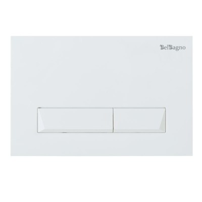 Кнопка смыва BelBagno MARMI BB009-MR-BIANCO, цвет-белый