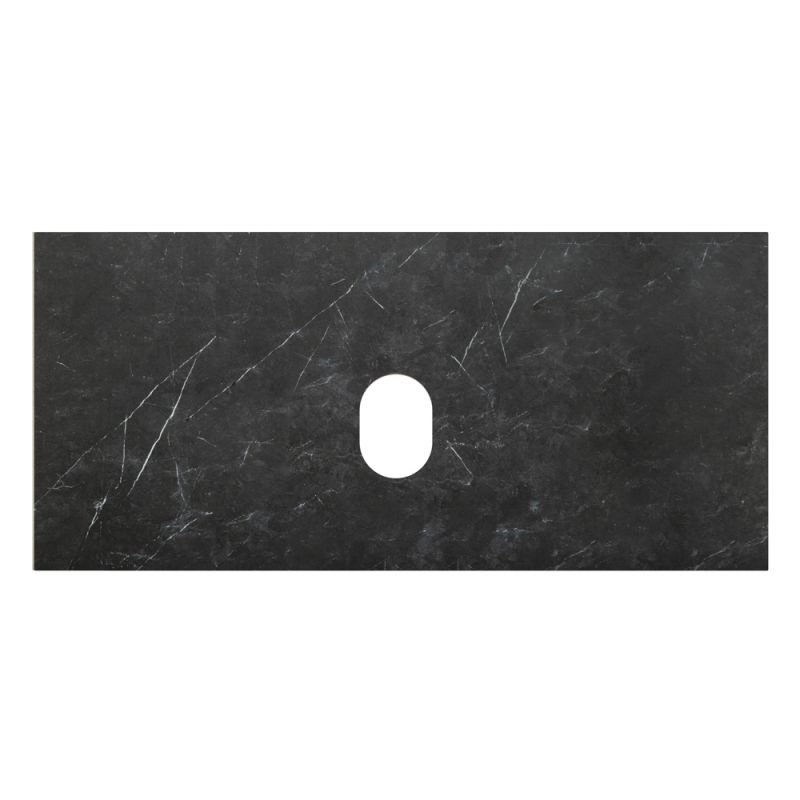Столешница из керамогранита BelBagno KEP-100-MNO-W0 Marmo Nero Opaco Столешница из керамогранита BelBagno KEP-100-MNO-W0 Marmo Nero Opaco