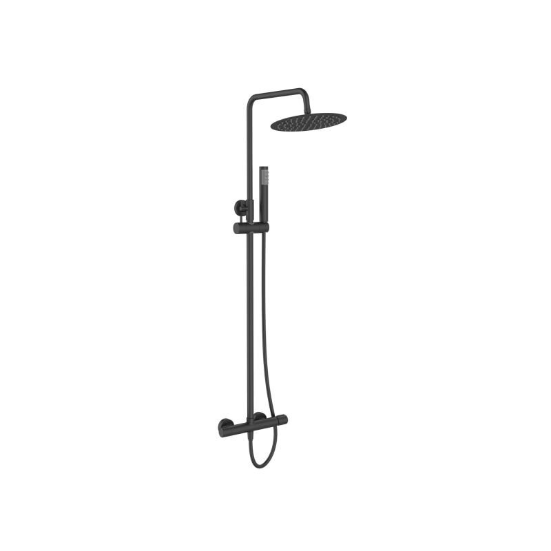 Душевая стойка BelBagno UNO UNO-DOCM-NERO Душевая стойка BelBagno UNO UNO-DOCM-NERO