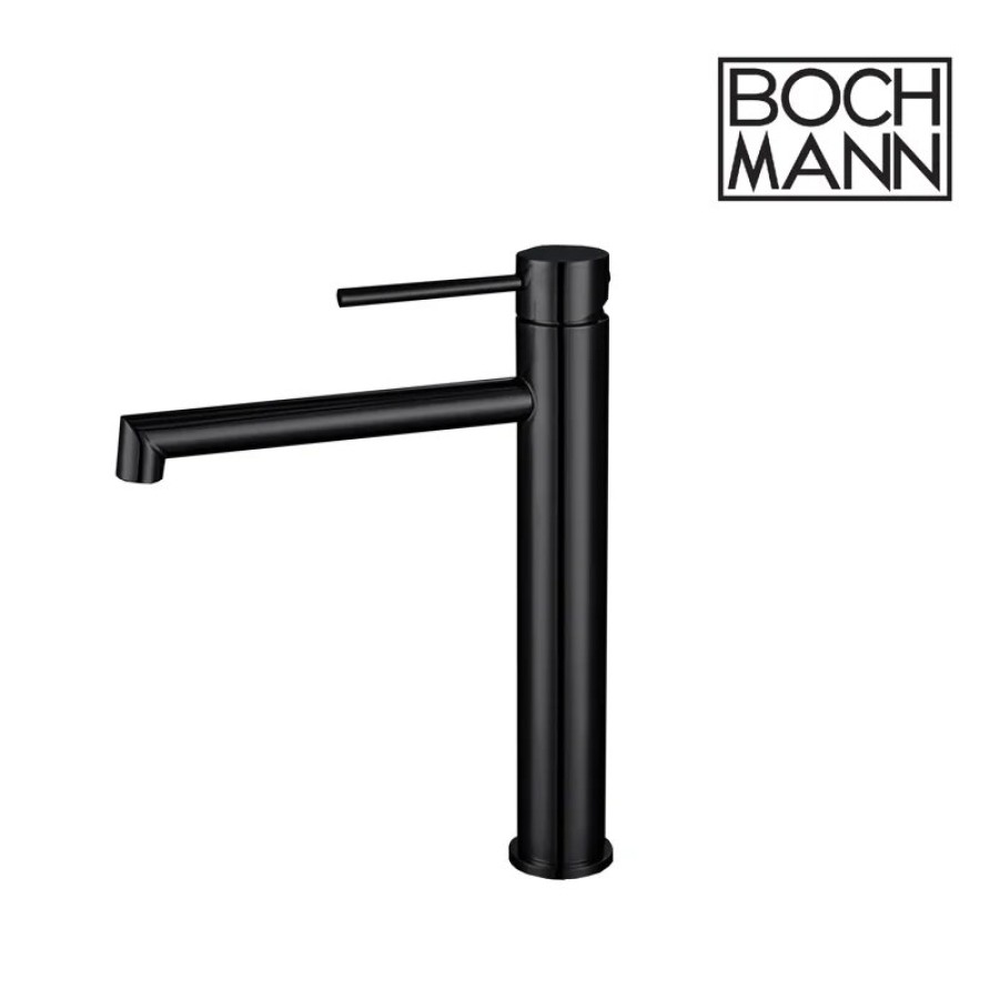 Смеситель STELLA B для раковины, черный, высокий BOCH MANN BM9130