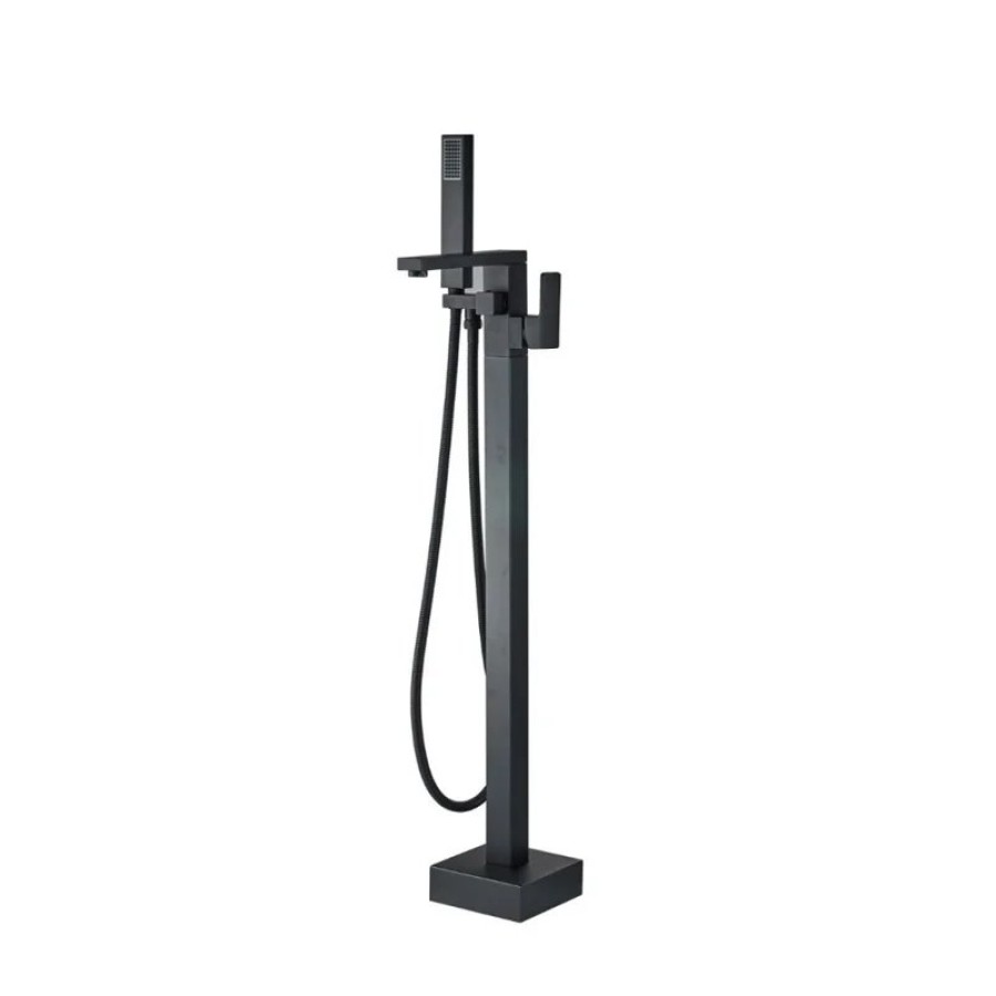 Смеситель ALBANO Black для отдельностоящей ванны, цвет матовый черный, латунь BOCH MANN BM8923