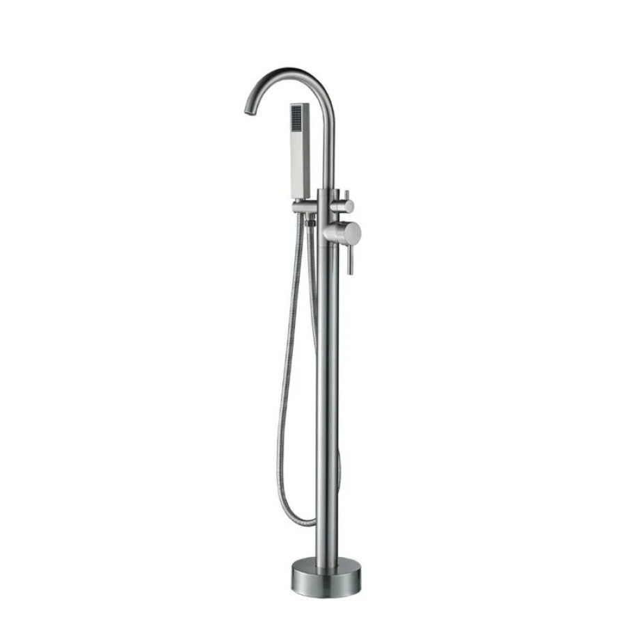 Смеситель BRAIES Brush Nickel для отдельностоящей ванны, цвет матовый никель, латунь BOCH MANN BM8922