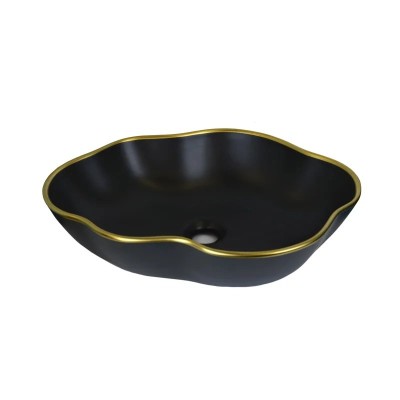Раковина чаша Bronze de Luxe Black Orchid 1395, черный