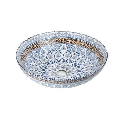 Раковина чаша Bronze de Luxe Марракеш 1008, синий