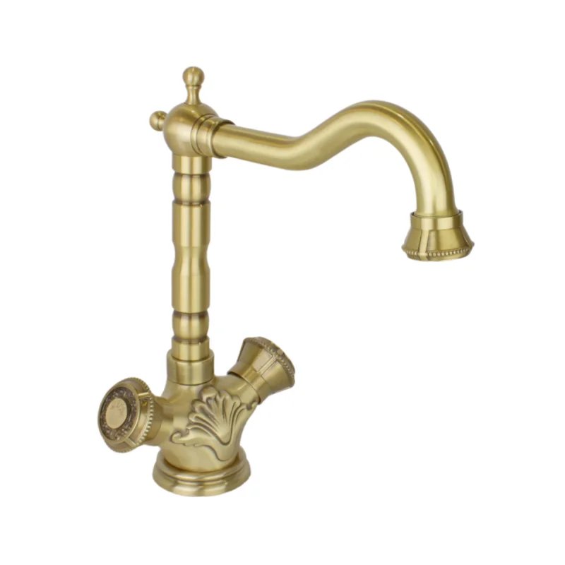 Смеситель для раковины Bronze de Luxe Royal 10105 Бронза Смеситель для раковины Bronze de Luxe Royal 10105 Бронза