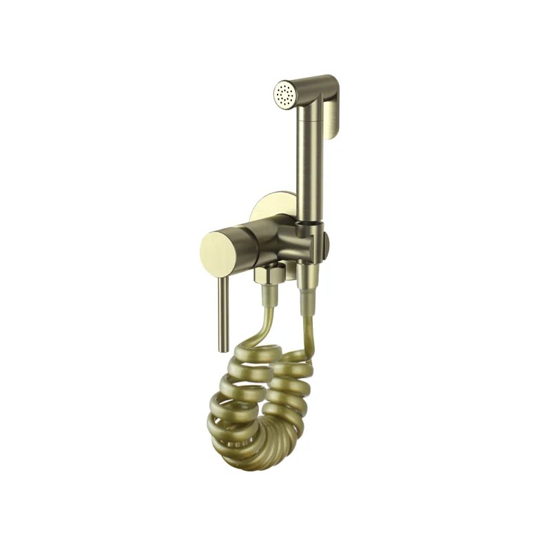 Гигиенический душ Bronze de Luxe Scandi, 701/1BR, со смесителем, цвет бронза Гигиенический душ Bronze de Luxe Scandi, 701/1BR, со смесителем, цвет бронза